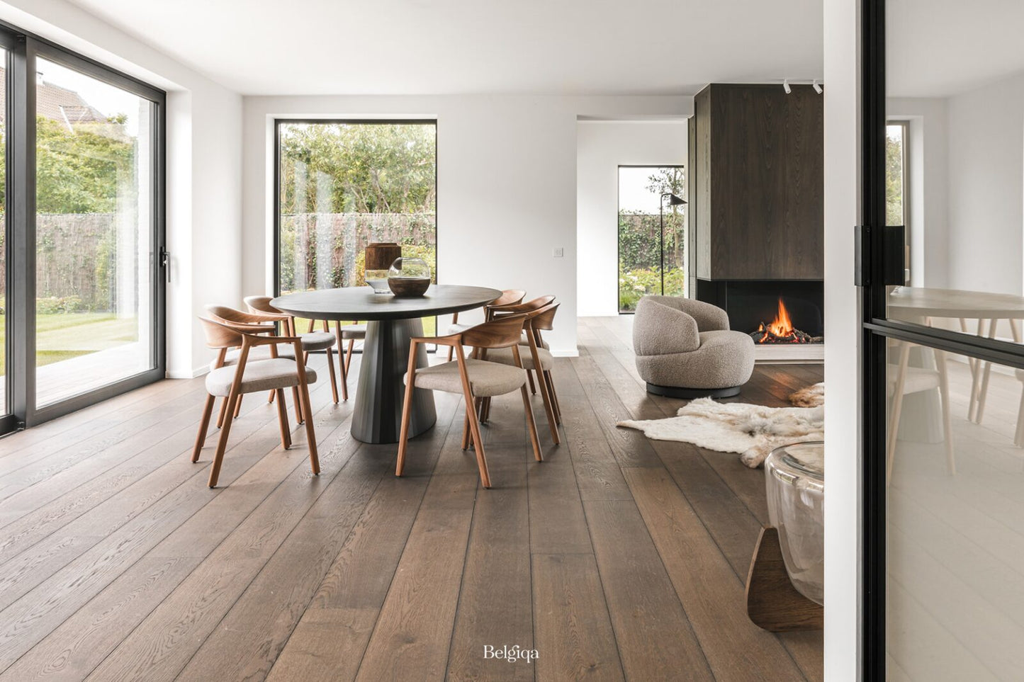 Transform Your Space with BLQ-MAT. European Oak engineered for strength, modern inspiration. Distressed finish,